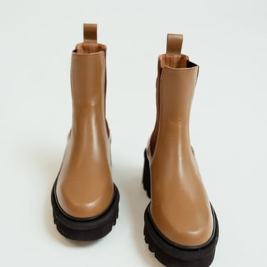 Homers Shoes Lys Boot - Caramel