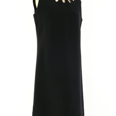 Pierre Cardin Cutout Little Black Dress