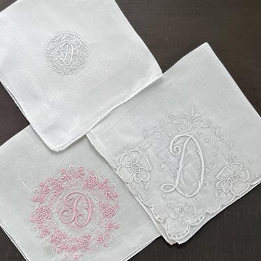 Hanky D monogram Choice 