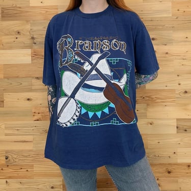 Vintage Branson Missouri Travel Tee Shirt T-Shirt 