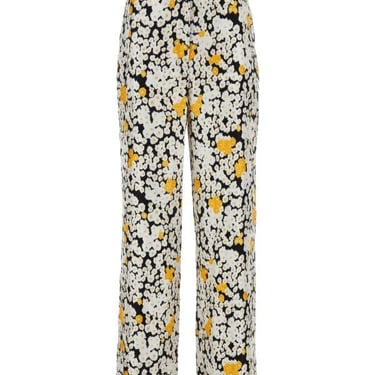 Lanvin Woman Printed Satin Pant