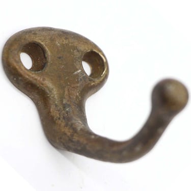 Petite Bronze Antique 1 Arm Wall Hook