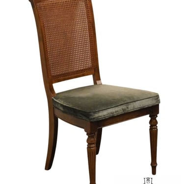 ETHAN ALLEN Classic Manor Solid Maple Cane Back Dining Side Chair 15-6010 