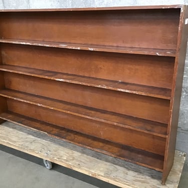 Solid Wood Bookshelf (Seattle)