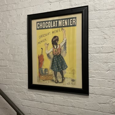 Chocolat Menier Advertising Poster