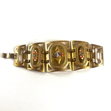 Vintage Juicy Couture Bracelet, Gold Panel Bracelet, Gold  Juicy Couture bracelet, Juicy Couture Jewelry, Vintage Juicy Couture, Designer 