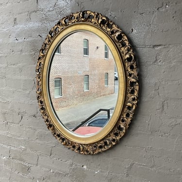 Victorian Oval Mirror