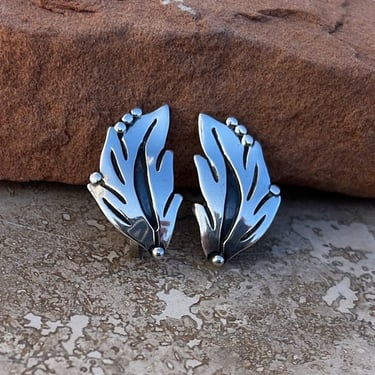 Maricela Sterling Silver Earrings from Taxco Mexico ~ Isidro Garcia Pina 