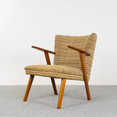 Mid-Century Beech Lounge Chair - (321-261.2) 