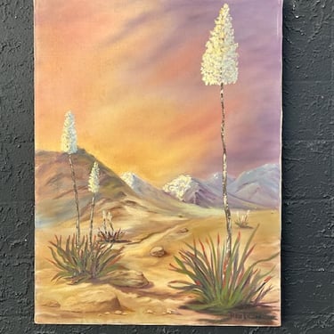 Yucca Plant Original Painting