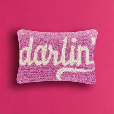 Darlin' Hook Accent Pillow