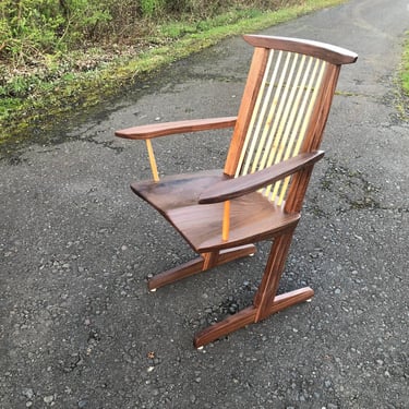 Conoid Chair made in the style of George Nakashima 