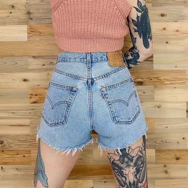 Levi's 501 Vintage Jean Shorts / Size 27 