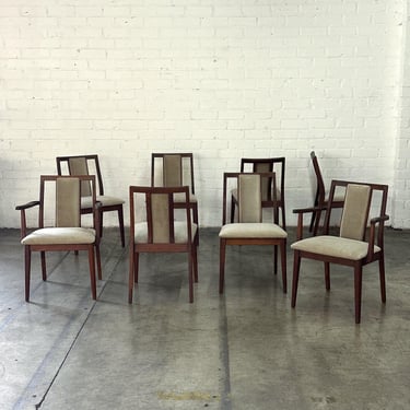 Walnut Dining Chairs by Founders - Set of Eight 