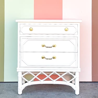 Ficks Reed Rattan Nightstand