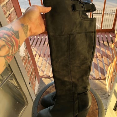 ALDO Knee-high Leather Boots 