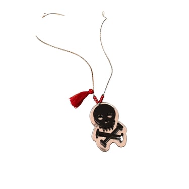 3D Skull and Crossbones Necklace