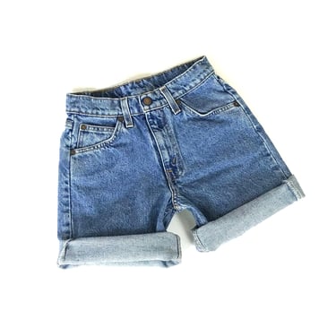 Levi's Orange Tab 562 Cut Off Shorts / Size 22 XXS 