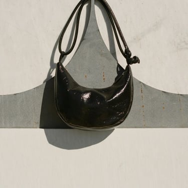 ARE Studio Bow Crinkle Patent Bag