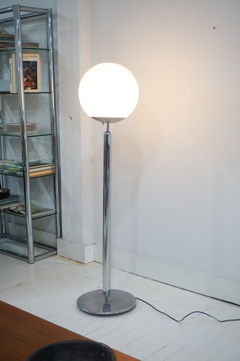vintage "lollipop" style floor lamp