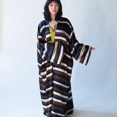 Striped Silk Duster | Isaac Mizrahi 