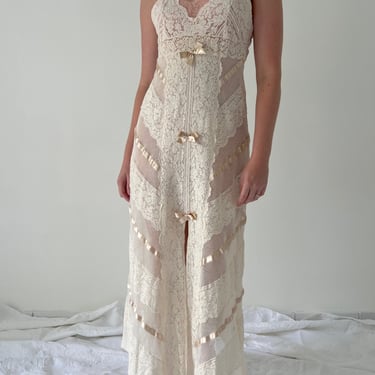 1980's Lace Dress