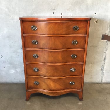Drexel Travis Court Collection Mahogany Federal Chest of Drawers