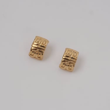 Vintage Givenchy Logo Earrings