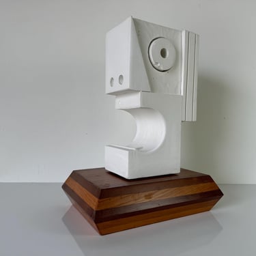 Modern  Abstract Geometric Art Plaster Sculpture 