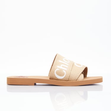 Chloé Women Woody Flat Mule Slides