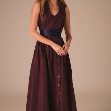 Gianfranco Ferré Bordeaux Gown