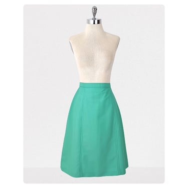 vintage 60's A-line skirt (Size: S)