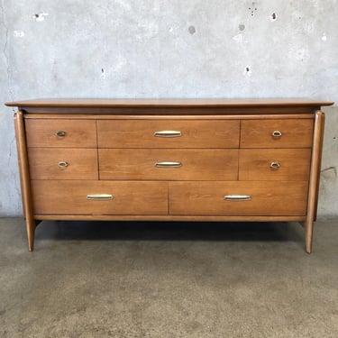 Vintage Mid Century Projection Dresser by Drexel