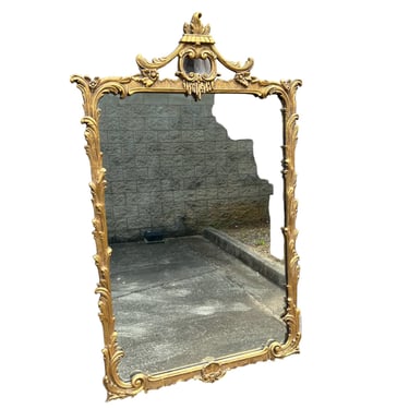 Beautiful vintage gilded mirror 