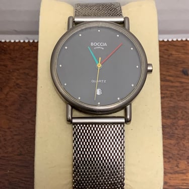Vintage Boccia Titanium Watch 