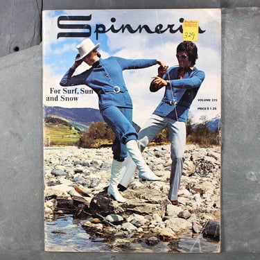 Spinnerin #225 for Surf, Sun, & Snow | 1972 Ultra-Mod and Groovy Knitwear Pattern Book | Vintage, Full-Color Knit Patterns | Bixley Shop 