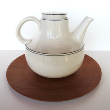 Stig Lindberg Birka Teapot, Vintage Gustavsberg Sweden Ceramics 