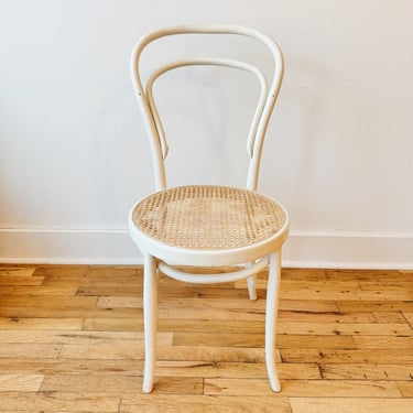 White Bentwood Cafe Chair