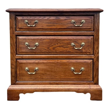 Ethan Allen Canterbury Oak Nightstand / Commode 