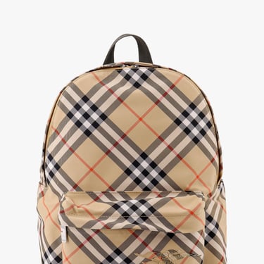 Burberry Men Burberry Beige Backpacks