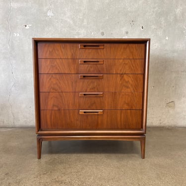 Mid Century Walnut Dresser