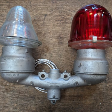 Vintage Grouse-Hinds Airport Taxiway Light Fixture