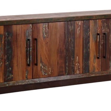 Reclaimed Wood 4 Door Cabinet from Terra Nova Designs 