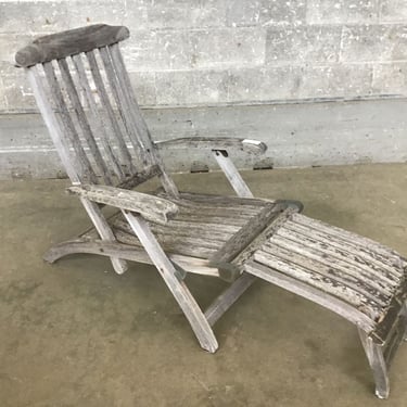 Teak Steamer Chair (Seattle)