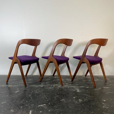 Set of 6 Johannes Andersen Dining Chairs