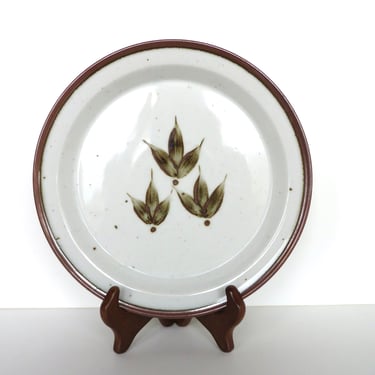 Vintage Dansk 8 1/2" Whisper Side Plate By Niels Refsgaard, Brown Mist Accent Salad Plate From Denmark 