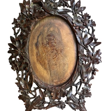 Black Forest Carved Frame