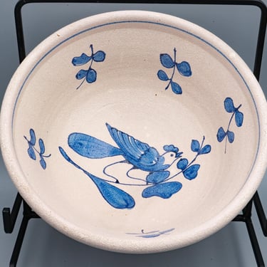 Vintage Italian Centerpiece or Mixing Bowl (c. 1966) | Mid Century Ceramic Kitchenware Decorative Pottery 