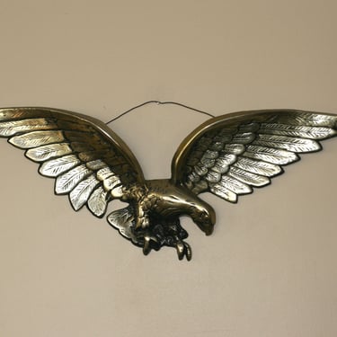 vintage gold eagle cast metal made in japan 