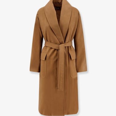 Loro Piana Woman Loro Piana Woman Brown Trench Coats